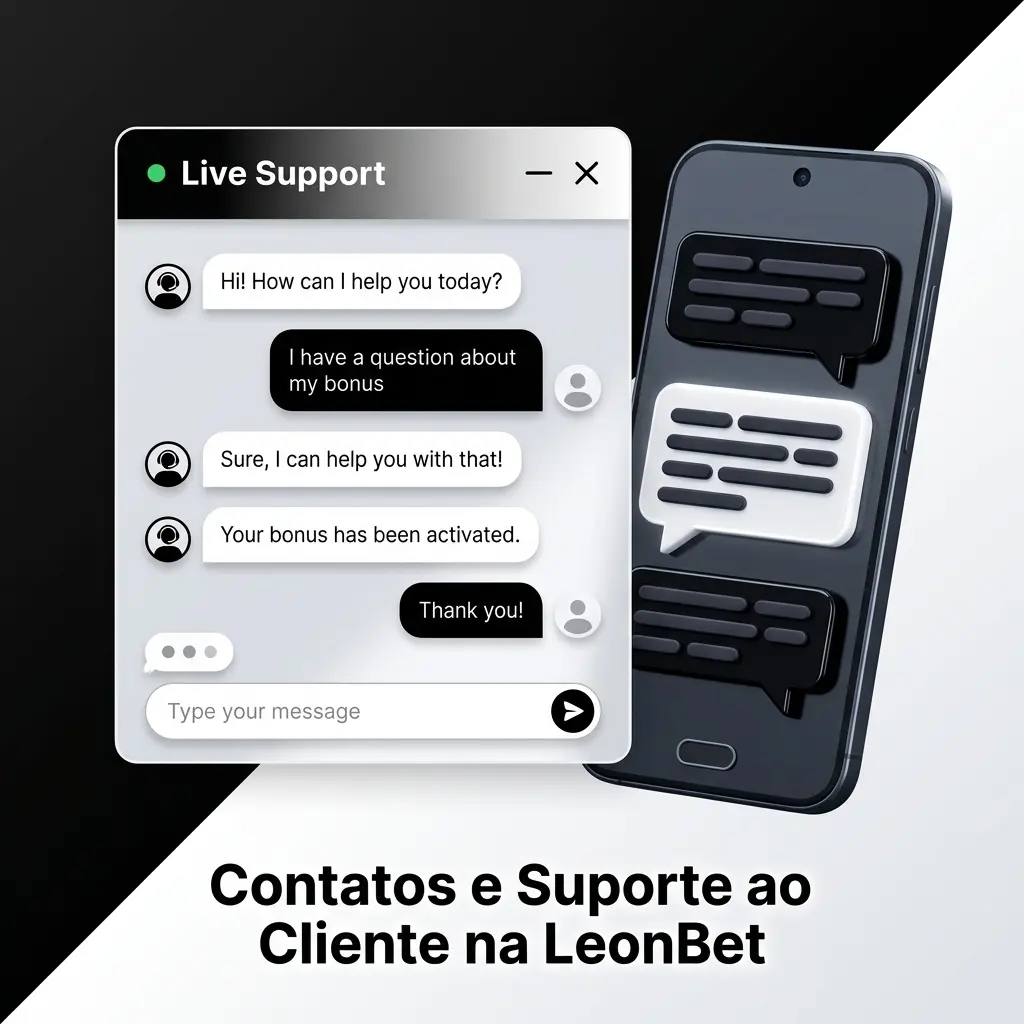 Canais de suporte da LeonBet: chat ao vivo 24/7, e-mail e FAQ para jogadores no Brasil